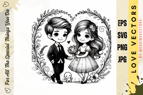 Download Weddingvectors - 33001336 - Premium Bundle