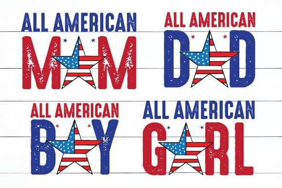 Download 4th of July Family Bundle, American Mom - Bundle Collection