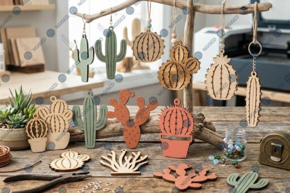 Download Cactus Laser Cut Bundle SVG - Bundle Collection