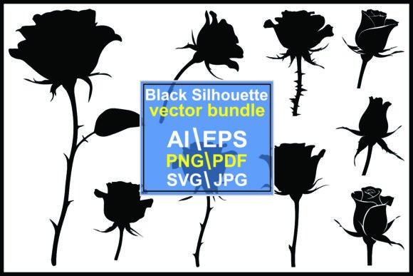 Download Flowers Silhouette Bundle - Bundle Collection