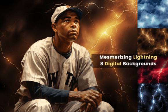 Download Mesmerizing Lightning Digital Backdrops - Digital backdrops Collection