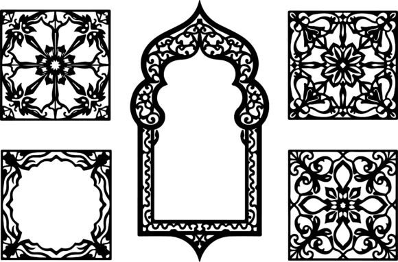 Download Islamic Ornamental Frame Bundle - Premium Bundle